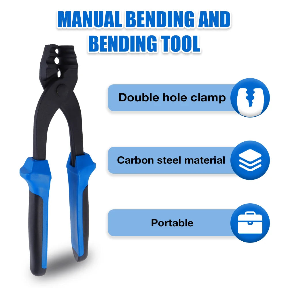 Manual Brake Line Bending Pliers for 1/4" and 3/16" Tubing
