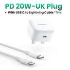 20W USB-C PD Fast Wall Charger for Smartphones