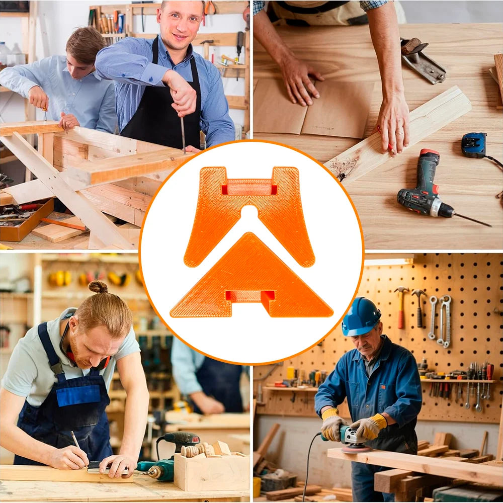 90-Degree Right Angle Woodworking Corner Clamp Adapters