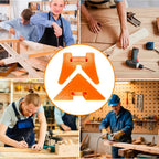 90-Degree Right Angle Woodworking Corner Clamp Adapters