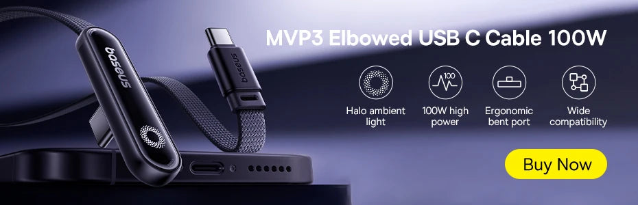 100W Fast Charging Retractable USB-C to USB-C Cable