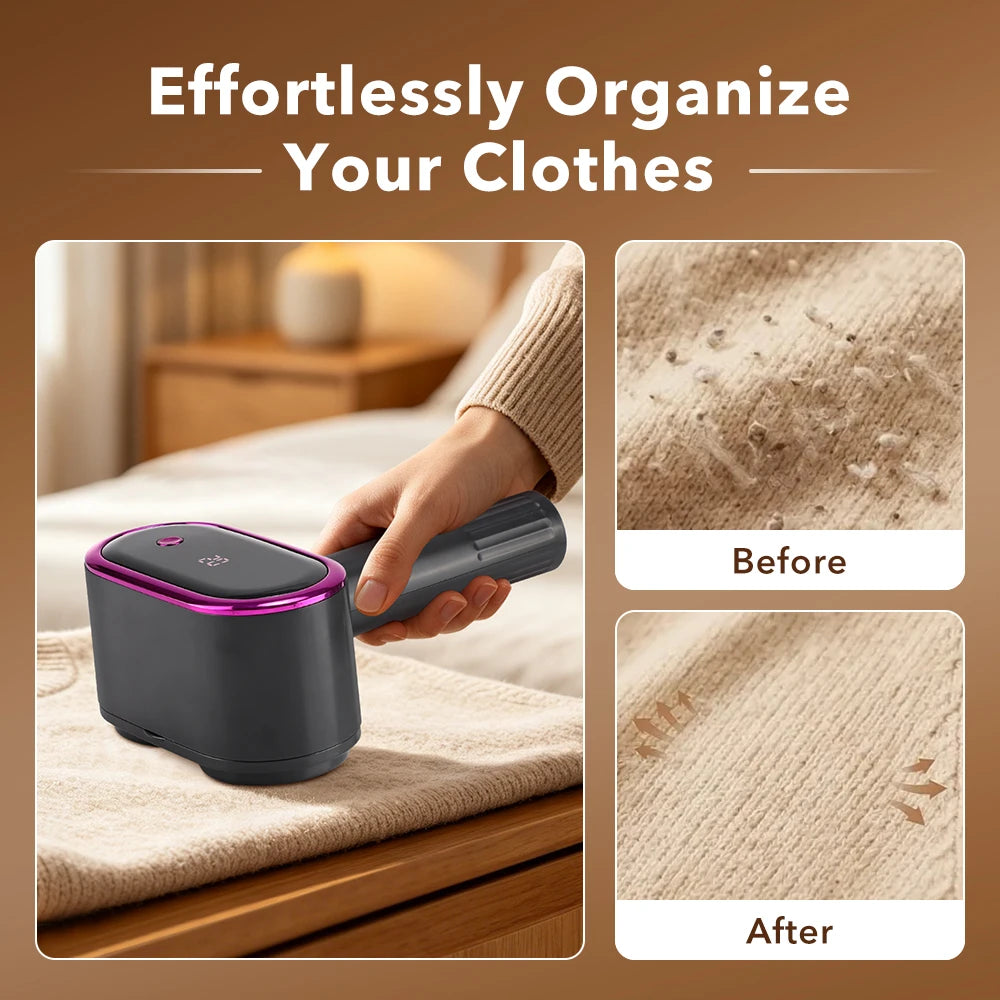 5-Speed Rechargeable Electric Fabric Shaver and Lint Remover