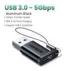 USB 3.0 to USB-C Female Adapter Converter