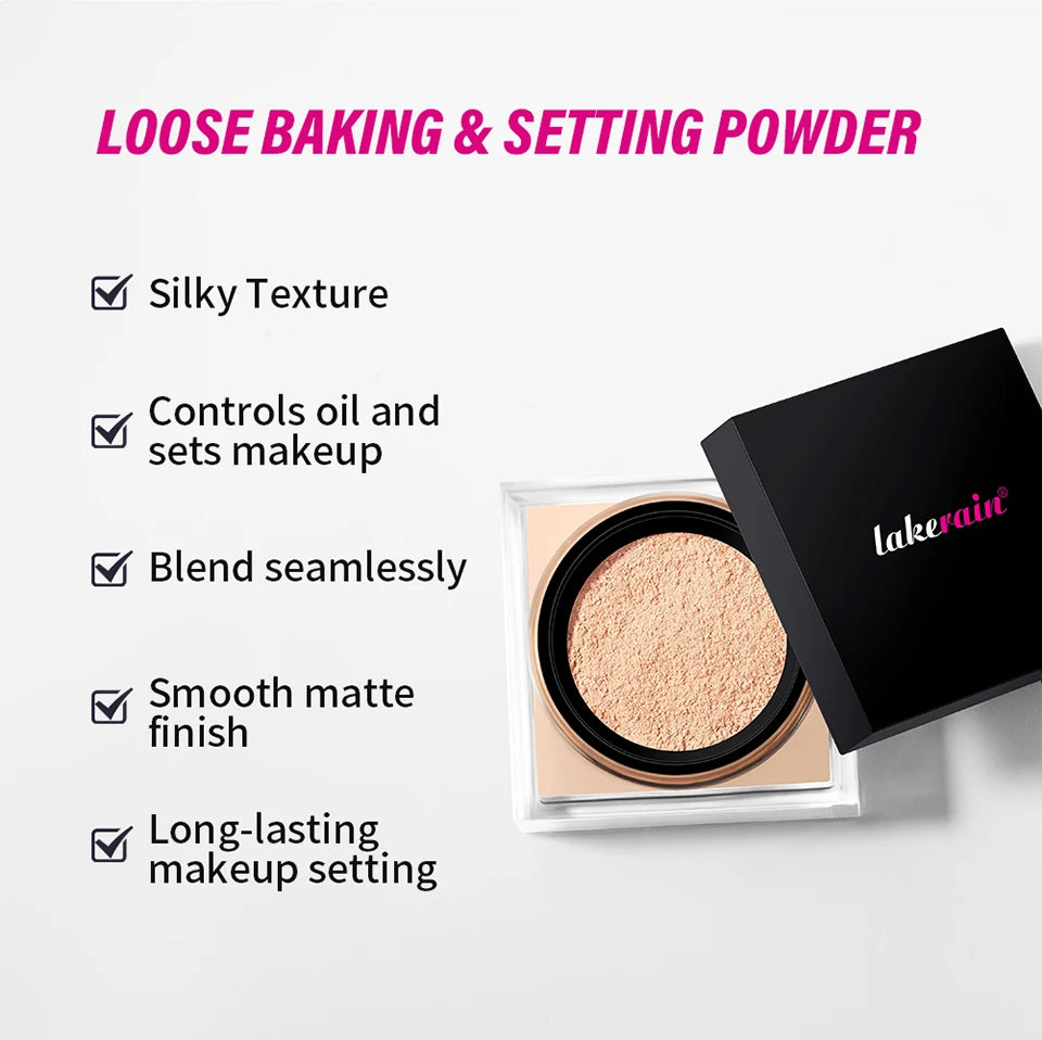 Matte Finishing Loose Baking and Setting Powder - 9