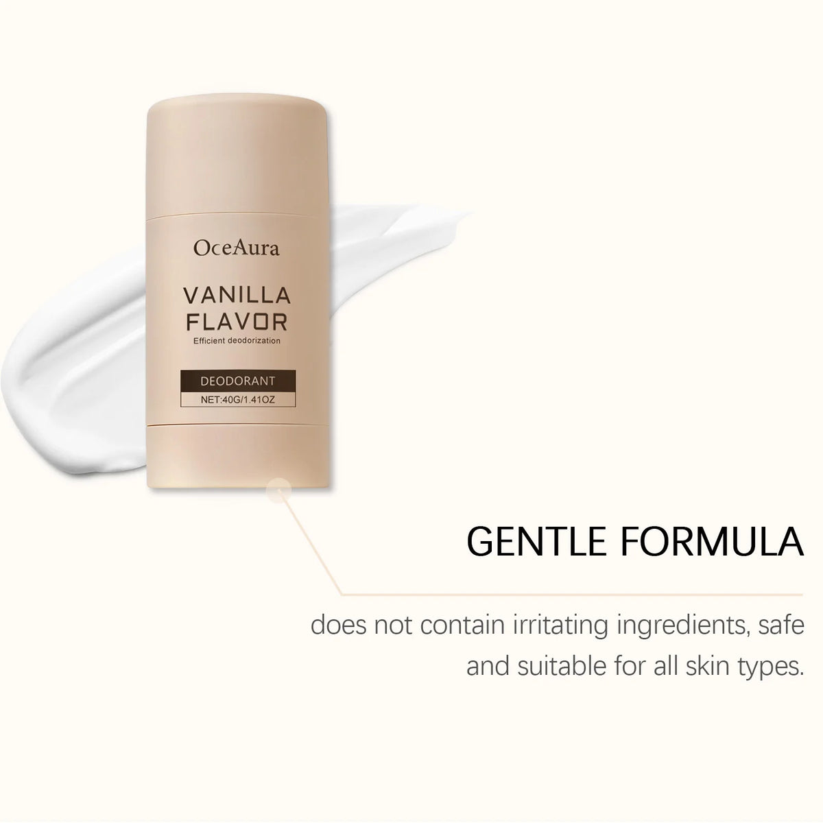 Vanilla Scented Underarm Deodorant Stick