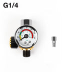 Adjustable Air Spray Gun Pressure Regulator with G1/4 Gauge