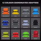 Universal Engine Oil Funnel Kit with 12 Adapters