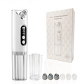 Hydrating Pore Vacuum Blackhead Remover with 6 Suction Heads