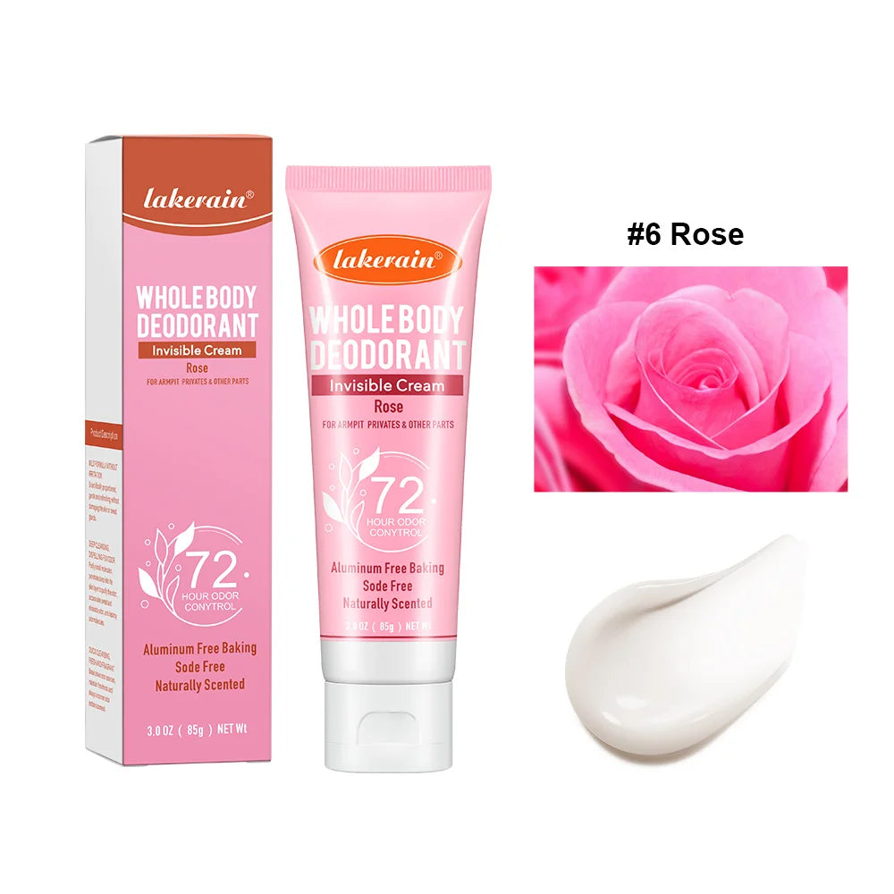 72-Hour Invisible Body Deodorant Cream - 18