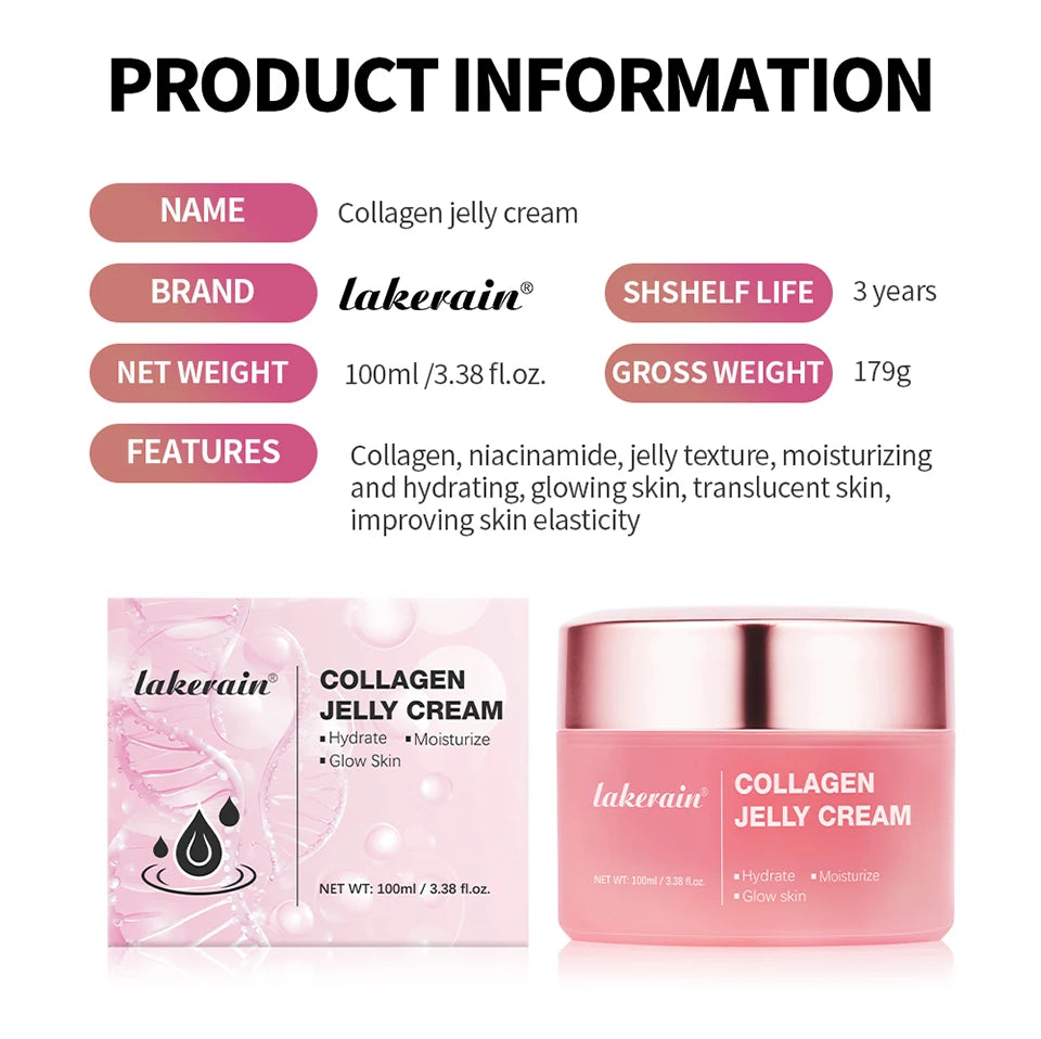 Collagen Jelly Cream for Deep Hydration and Skin Firming - 17