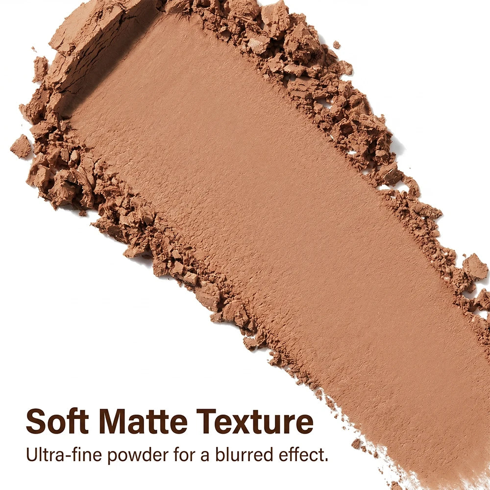 Soft Matte Bronzer Powder for Natural Face Contouring - 11