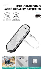 Magnetic LED Car Door Welcome Light with USB Charging and Auto Sensor