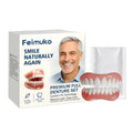 Comfortable Full Set Silicone Dentures for Natural Smile