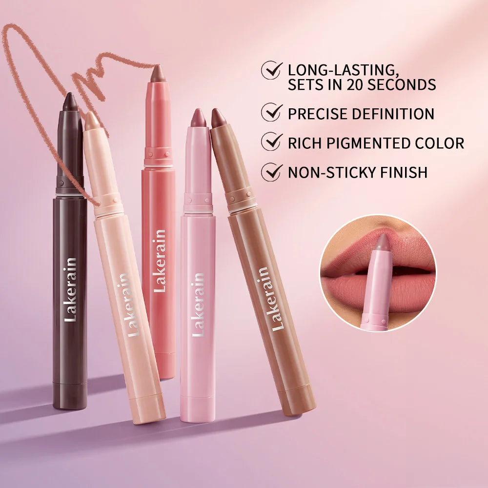 Waterproof Matte Lip Liner Pencil for Long-Lasting Contouring