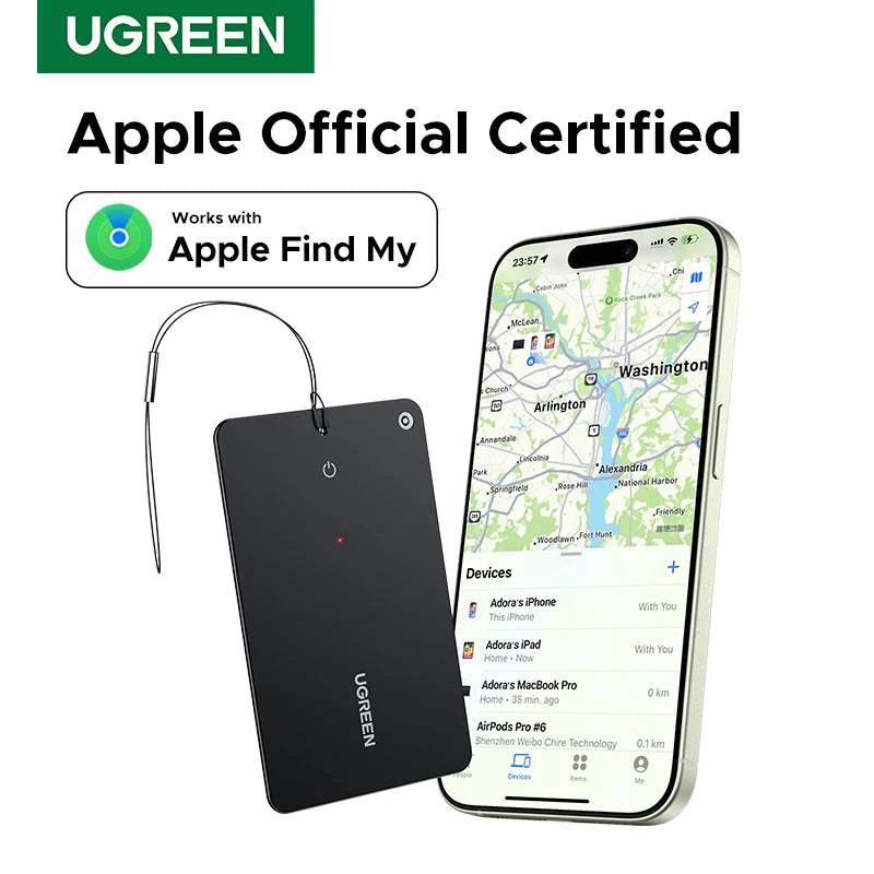 Smart Bluetooth Wallet Tracker Card for Apple Find My