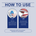 Flexible Silicone Denture Reline and Cosmetic Smile Kit