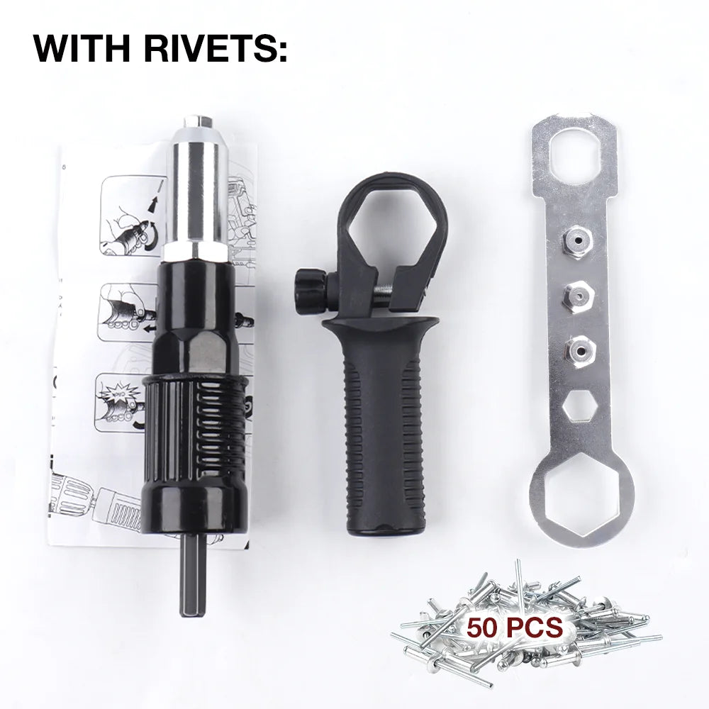 Electric Drill Rivet Gun Adapter Conversion Head