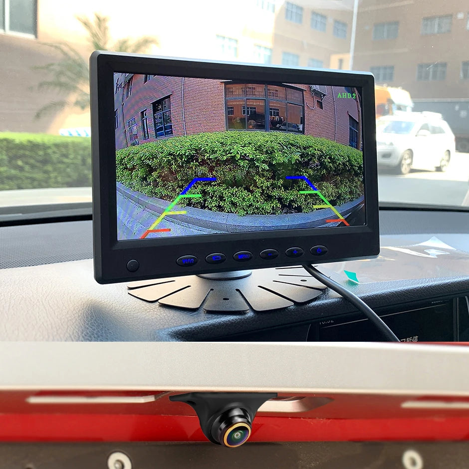 AHD 1080P 170 Degree Fisheye Car Front Side Rear View Backup Camera