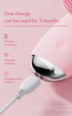 Electric Silicone Facial Cleansing Brush for Pore Cleaning