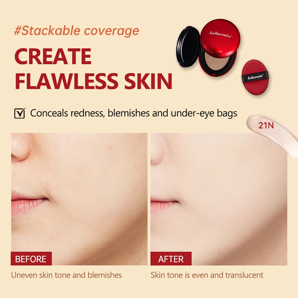 Waterproof Long-Lasting Cushion Foundation Refill