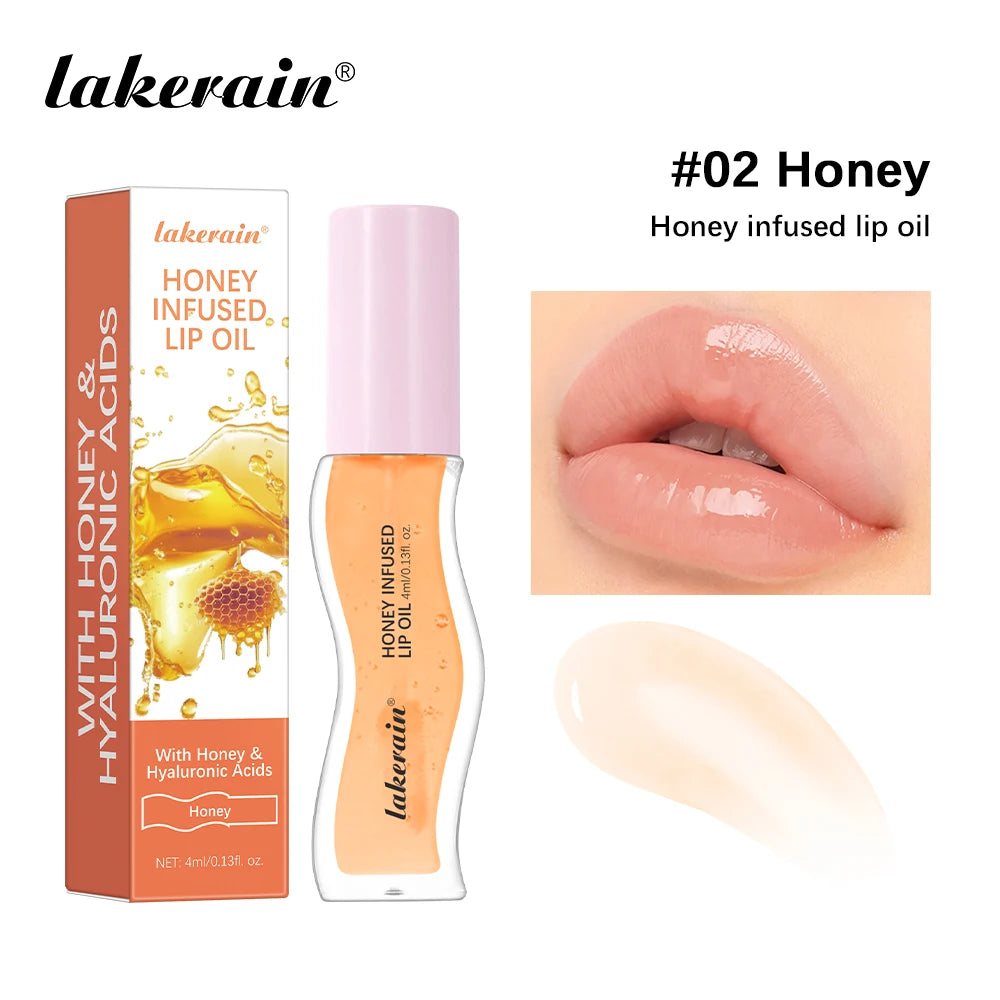 Honey Infused Moisturizing Lip Gloss Oil