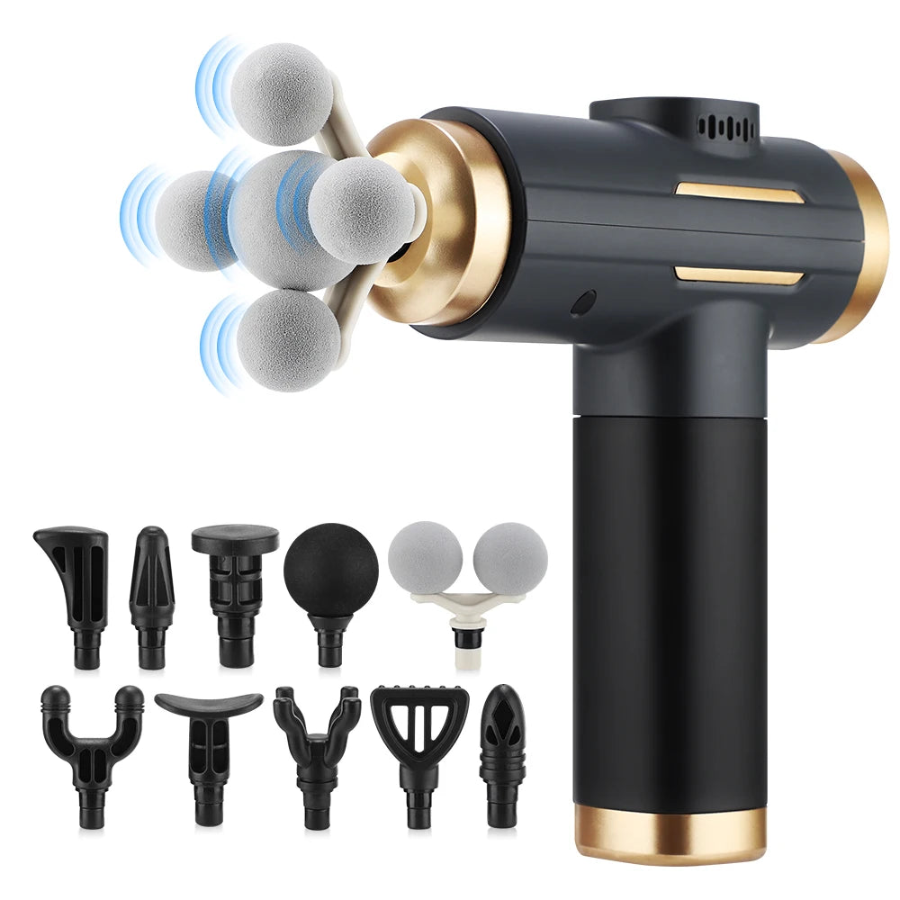 Portable Percussion Massage Gun for Deep Tissue Muscle Recovery - 1