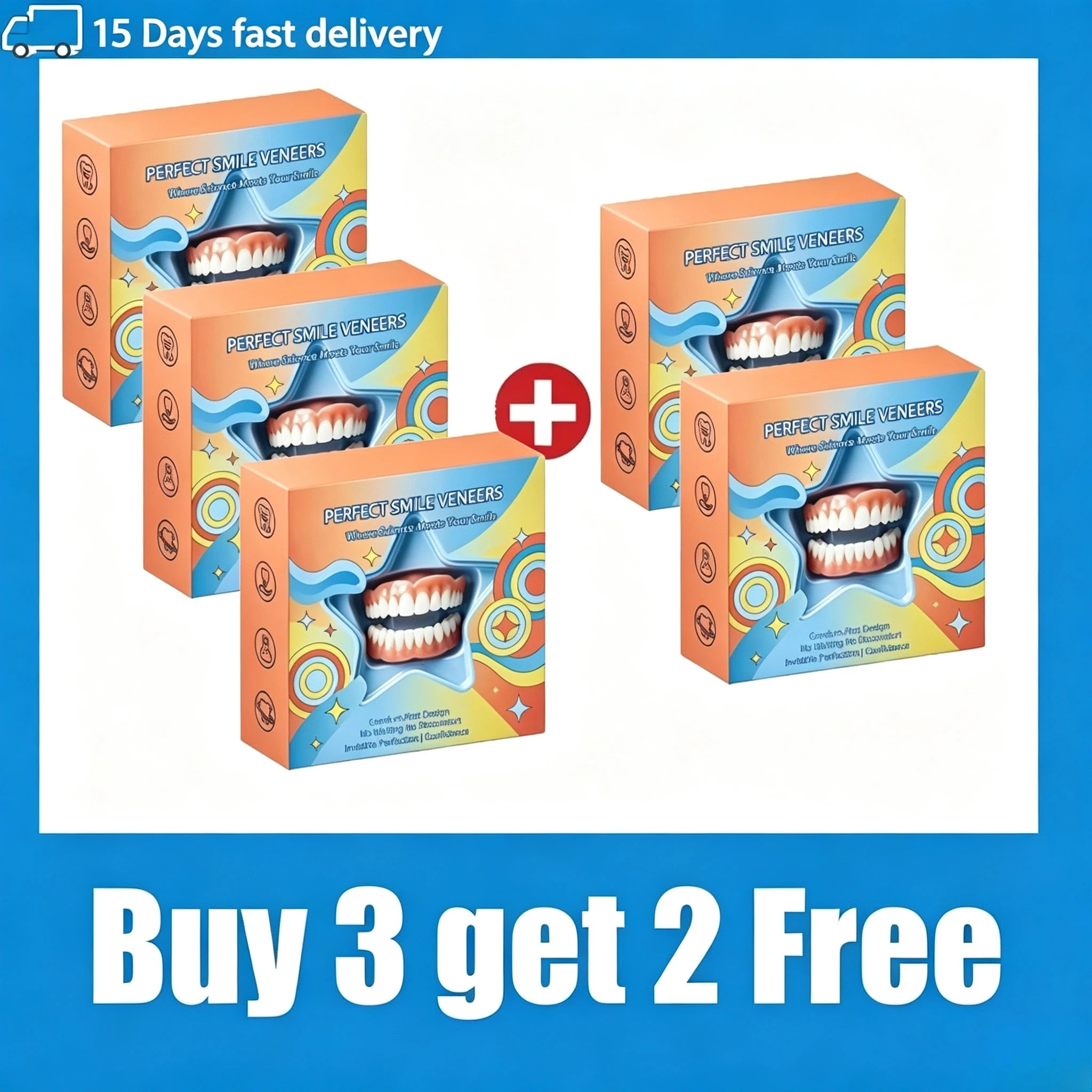 Cosmetic Temporary Veneer Teeth for Natural Smile - 13