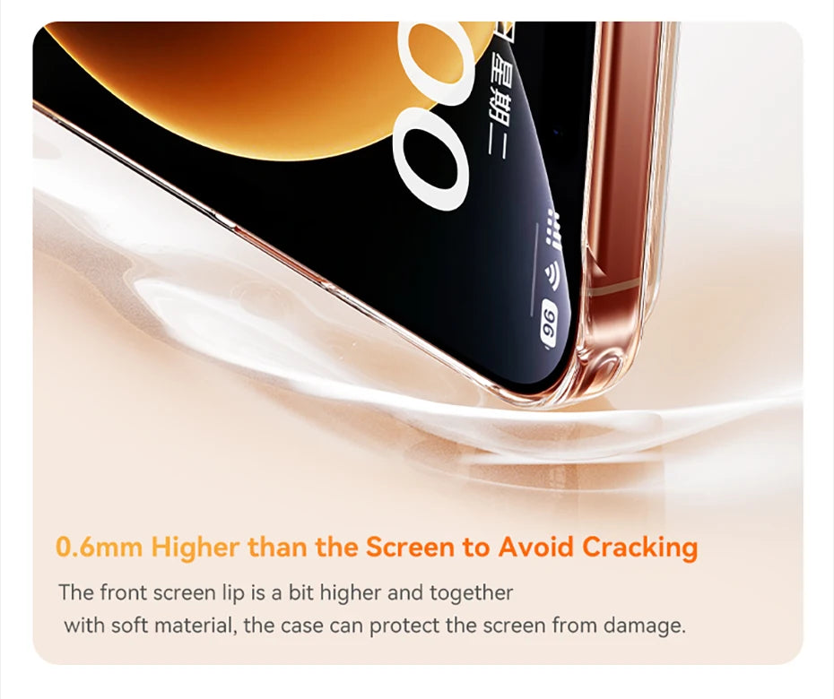Magnetic Transparent Protective Case for iPhone