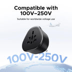 Universal International Travel Power Adapter for Worldwide Use