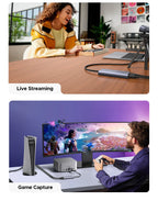 HDMI Video Capture Card with 4K Loop-out for Live Streaming