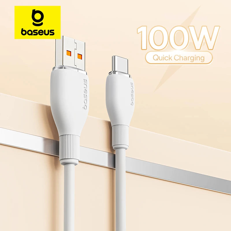 100W Fast Charging USB-C Data Cable