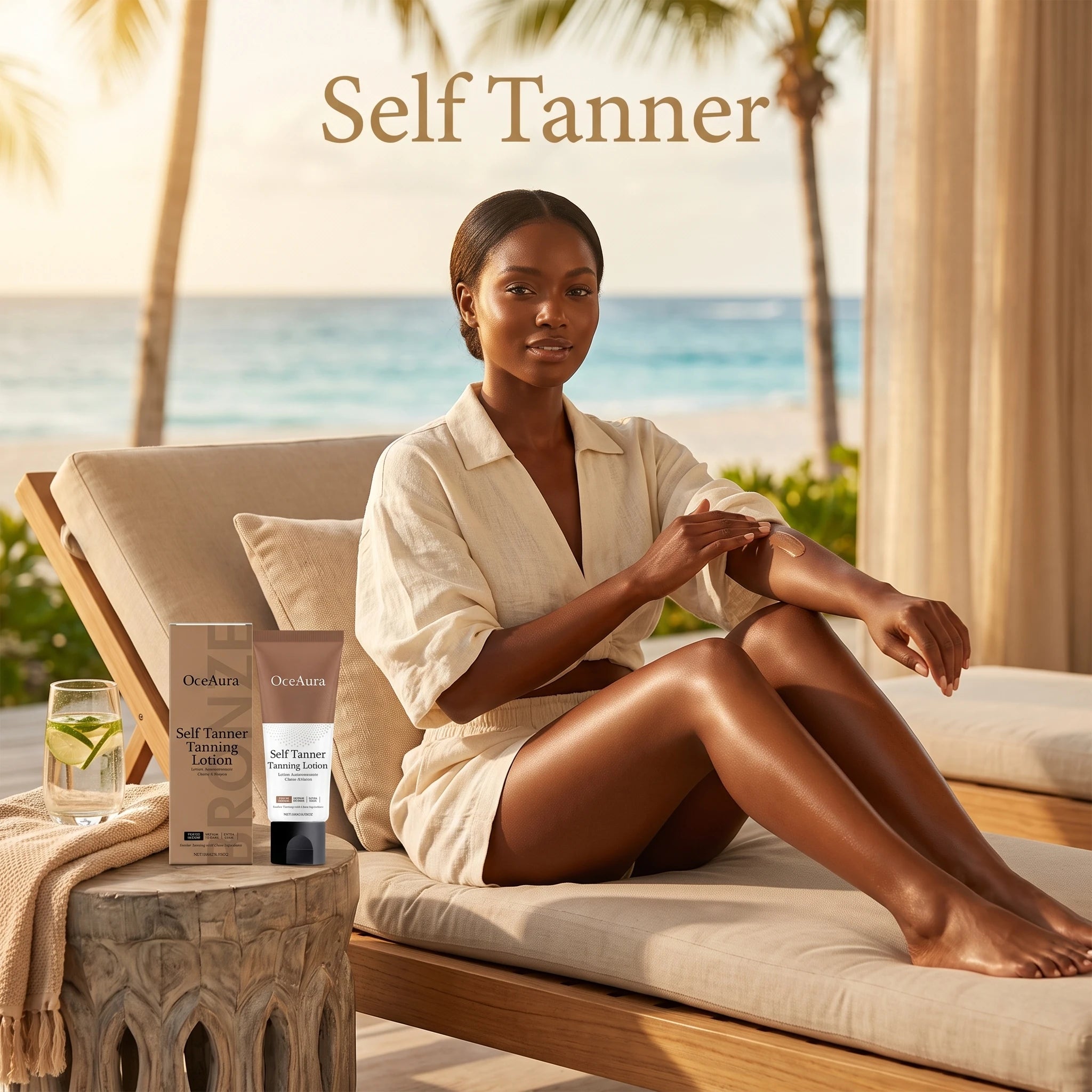 Gradual Sunless Self-Tanning Lotion for Natural Bronze Glow - 5