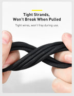 3-in-1 Fast Charging USB Cable for Multiple Devices