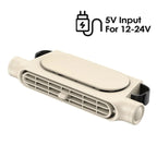 3 Speed Rechargeable Car Seat Cooling Fan with 3000mAh Battery
