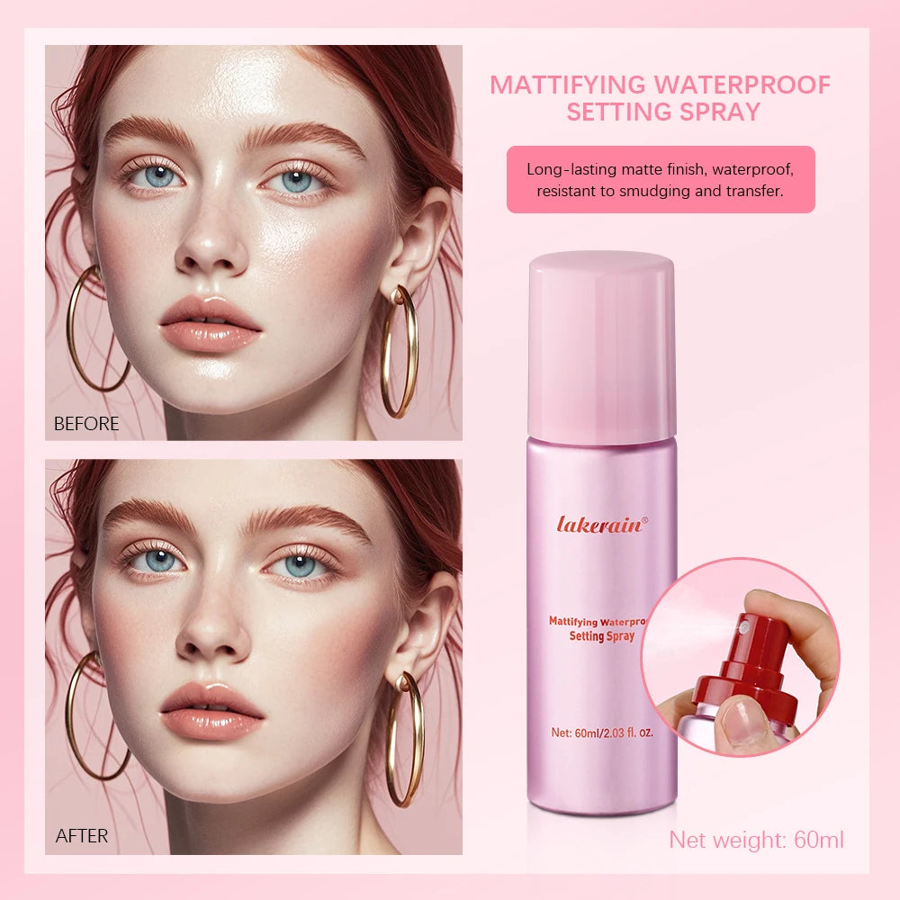 Matte Finish Waterproof Makeup Setting Spray - 2