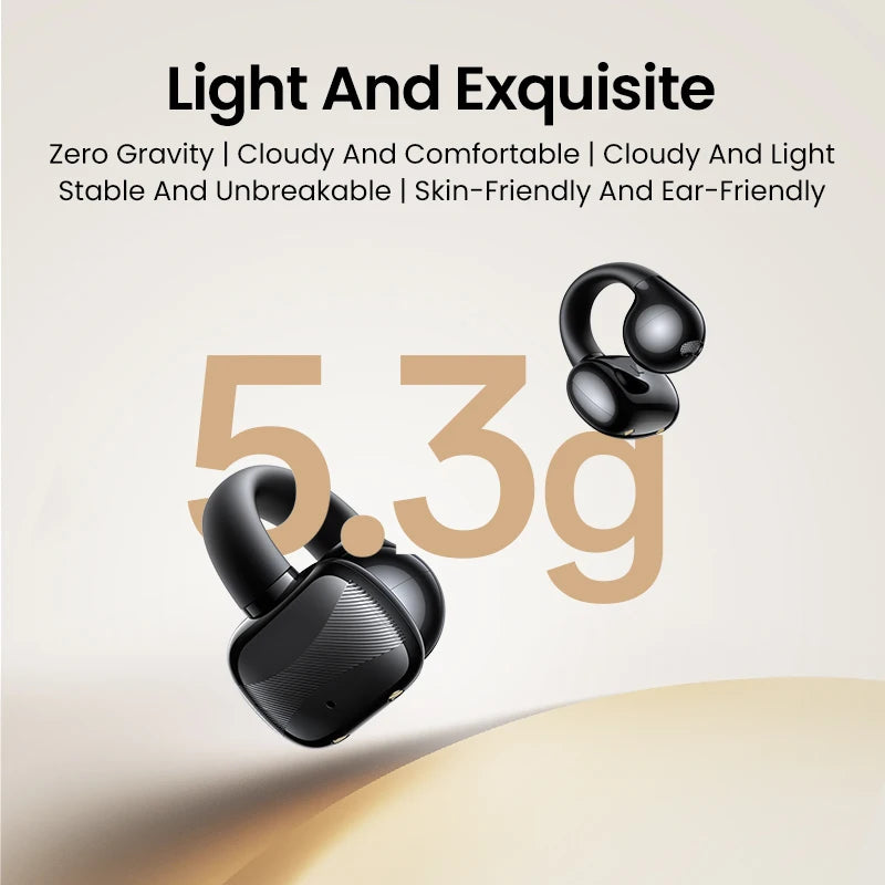 Open-Ear Bluetooth Clip-On Wireless Sports Earbuds