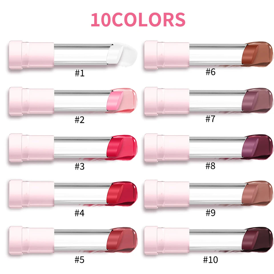 Glossy Hydrating Lip Balm with Glazed Finish - 8