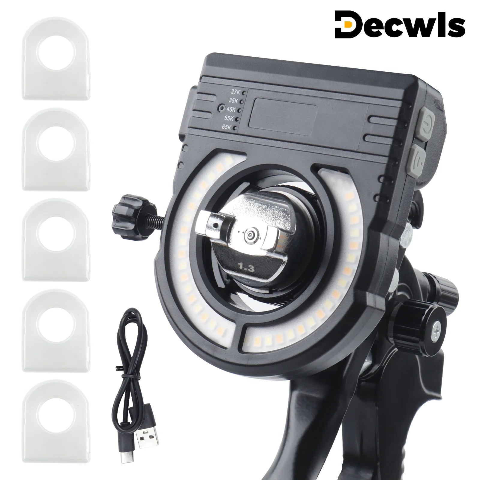 Adjustable LED Spray Gun Light for Paint Precision - 1