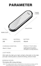 Magnetic LED Car Door Welcome Light with USB Charging and Auto Sensor