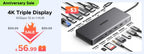 Cat 6A Ultra Slim Ethernet Cable 10Gbps High Speed Network Cord