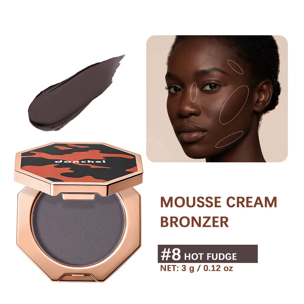 Cream Mousse Bronzer for Face Sculpting and Contouring - 21