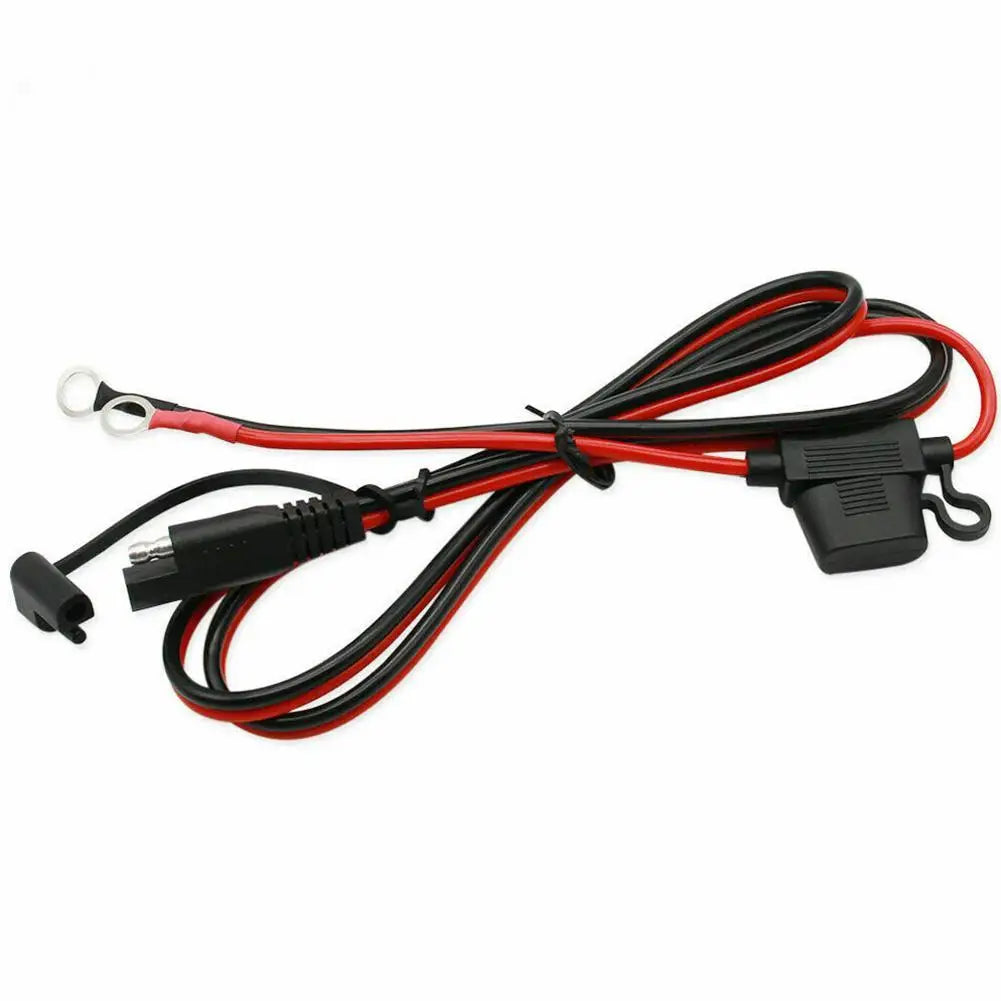 16AWG Motorcycle Battery Terminal to SAE Quick Extension Cable