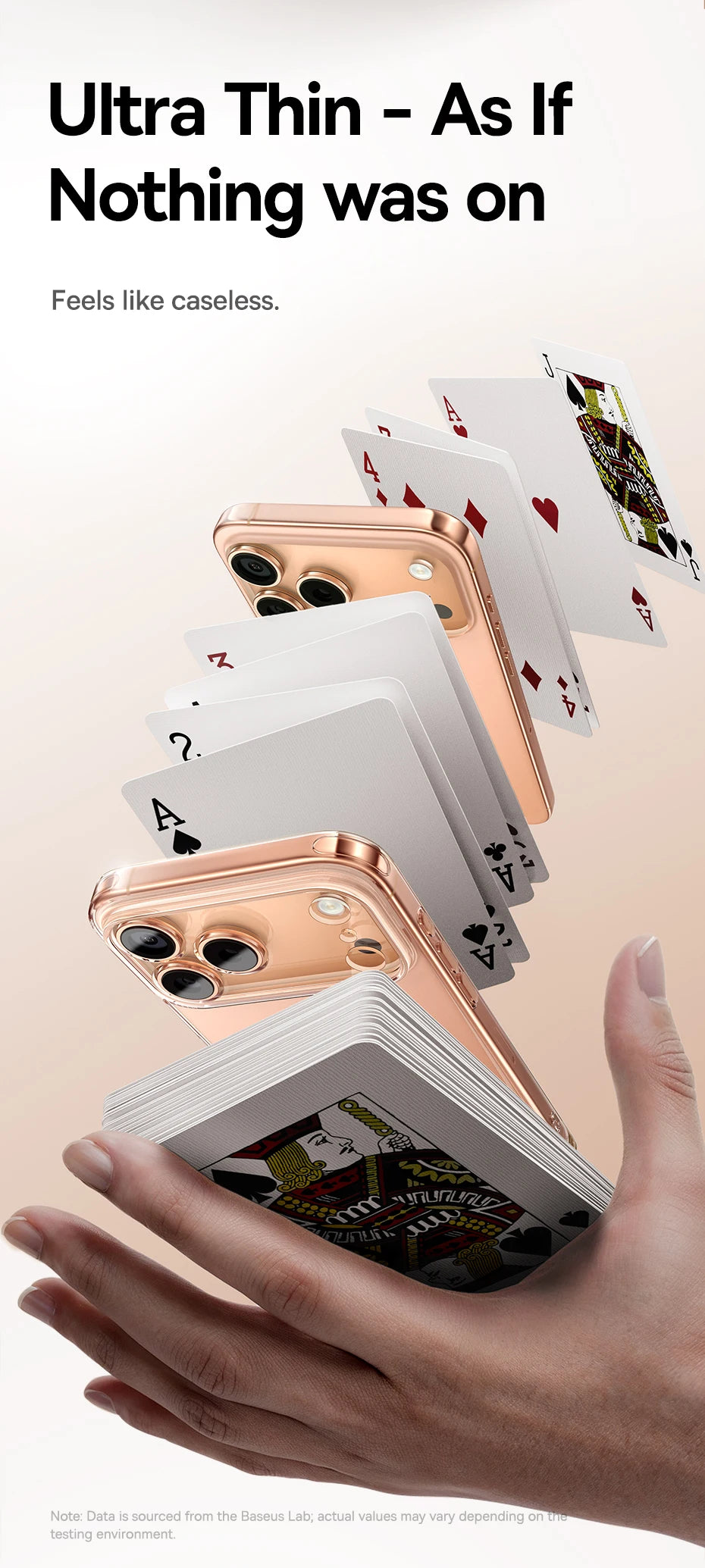 Ultra-Thin Clear Protective Case for iPhone 17, 16, and 15 Series