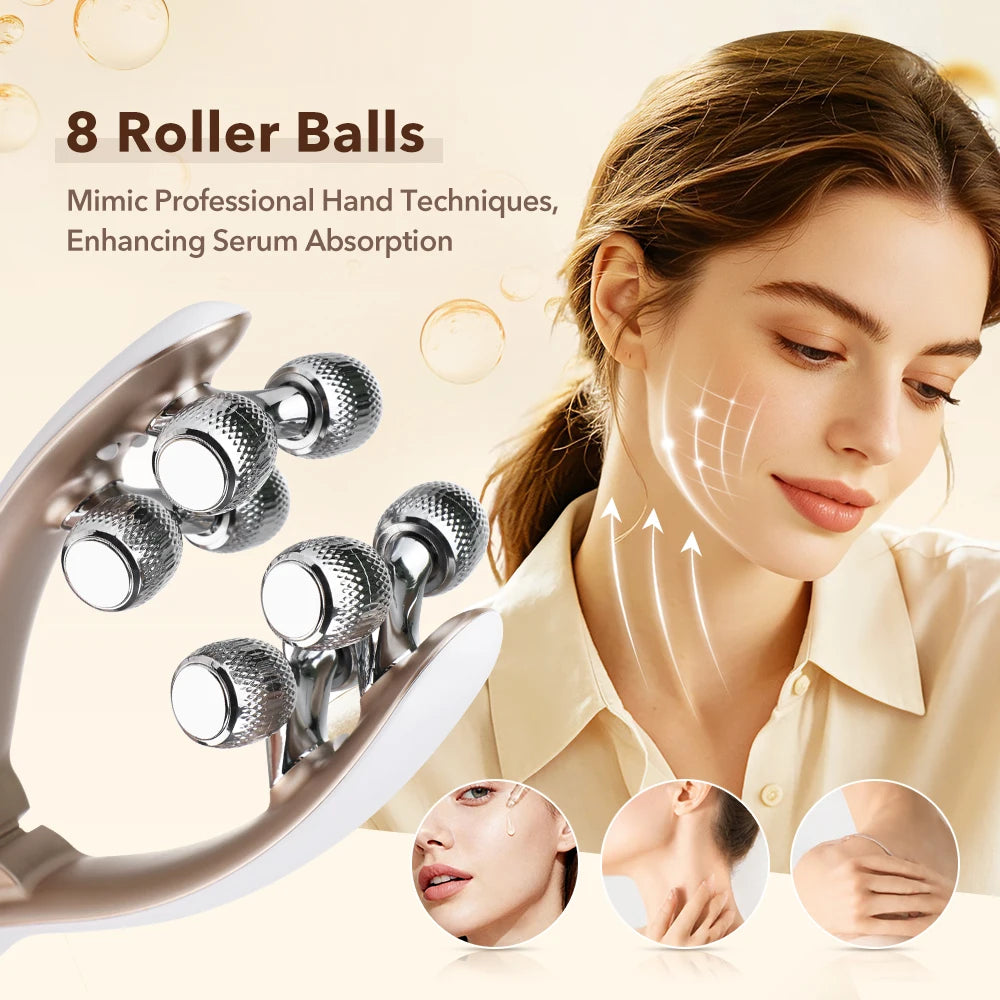 Microcurrent Facial V-Shape Lifting and Sculpting Massager - 5