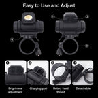 Adjustable LED Paint Spray Gun Light for Precision Automotive Detailing
