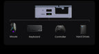 9-in-1 USB-C Gaming Docking Station with 4K HDMI and Stand
