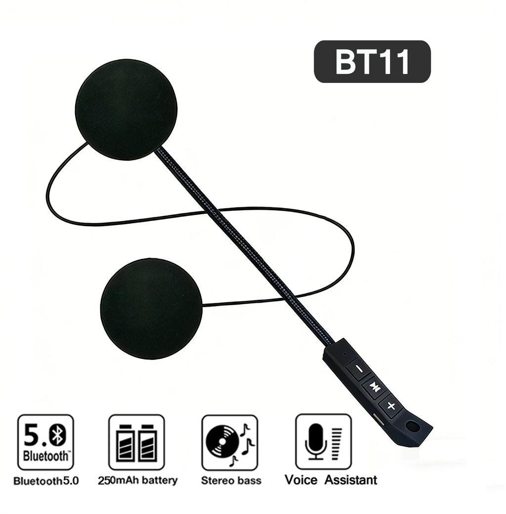 Bluetooth 5.0 Wireless Motorcycle Helmet Headset