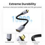 Micro HDMI to HDMI Adapter 4K 60Hz Cable