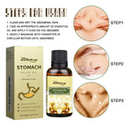 Herbal Abdominal Massage Oil for Digestive Relief