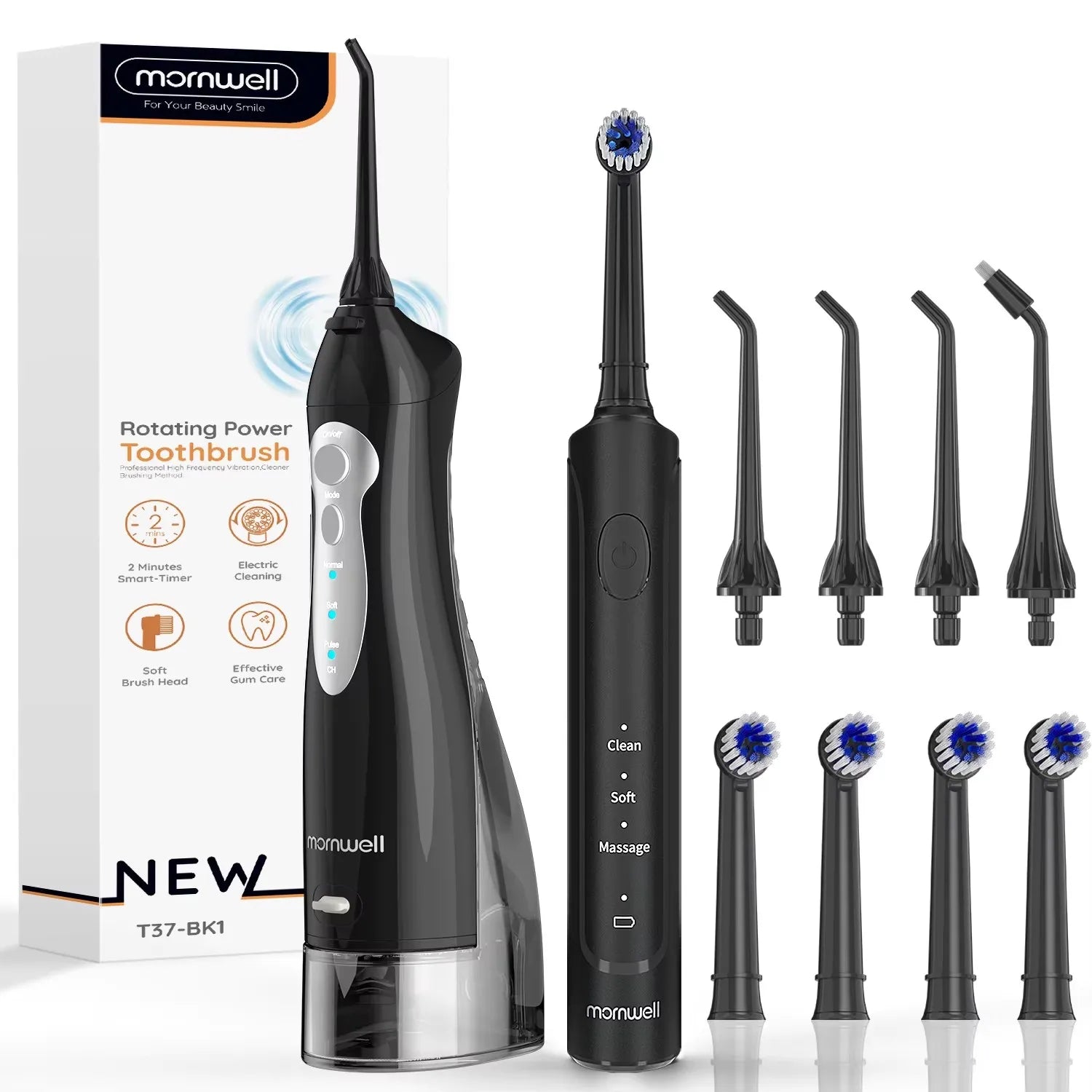Electric Toothbrush and Water Flosser Combo Set - 20
